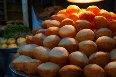 Pani puri golgappa standı