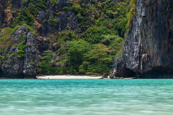 stock image The legendary Maya Bay beach without people where the film 