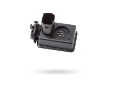 Tamir sırasında veya otomatik ayrıştırma sırasında değiştirilmesi için hava kalitesi sensör otomobili yedek parçasının yakın plan görüntüsü.