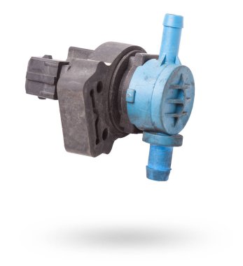 Yakıt tankı havalandırma sisteminde tüpleri olan solenoid valf ya da araba krank gazı. Araçlar için yedek parça kataloğu.