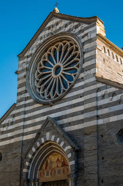 Ancienne Basilique Dédiée Famille Fieschi Située Ligurie — Photo