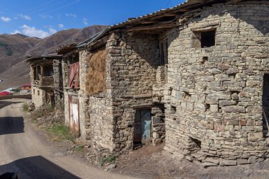Dağıstan Cumhuriyeti 'ndeki Khuduts köyü, Rusya