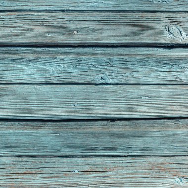 Doğal desenli eski mavi ahşap doku..