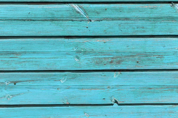 Velha Textura Madeira Azul Com Padrões Naturais — Fotografia de Stock