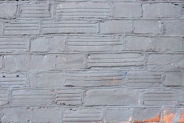 Arkaplan olarak kullanmak için eski boyanmış tuğlalar