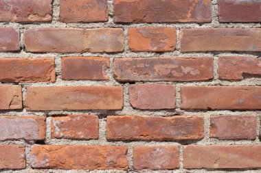 Eski tuğla duvar deseninin arkaplanı