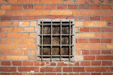 Eski tuğla duvar deseninin arkaplanı.