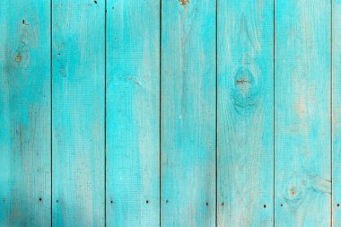 Doğal desenli eski mavi ahşap doku..