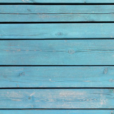 Doğal desenli eski mavi ahşap doku..