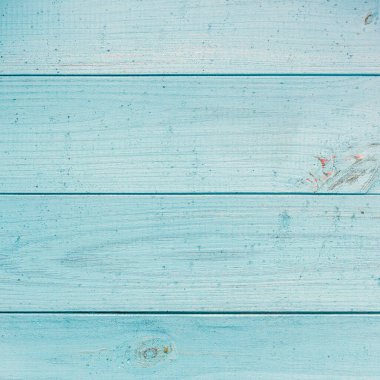 Doğal desenli eski mavi ahşap doku..