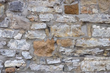 Taş duvar dokusu fotoğrafının arkaplanı.