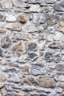 Taş duvar dokusu fotoğrafının arkaplanı.