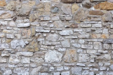 Taş duvar dokusu fotoğrafının arkaplanı.