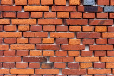 Eski tuğla duvar deseninin arkaplanı.