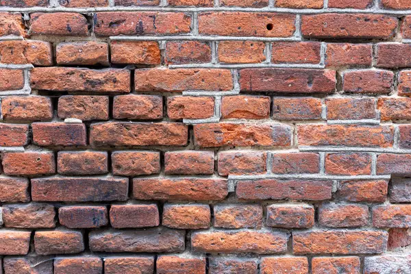 Eski tuğla duvar deseninin arkaplanı