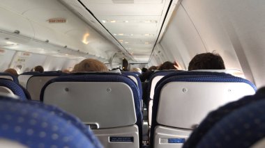 Passenger compartment in the aircraft
