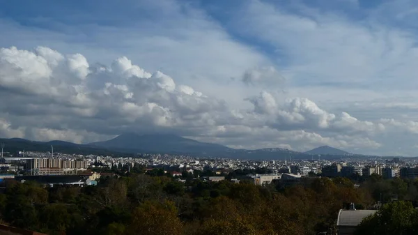 Şehrin Panorama, Selanik, Yunanistan