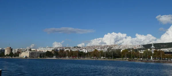 Şehrin Panorama, Selanik, Yunanistan