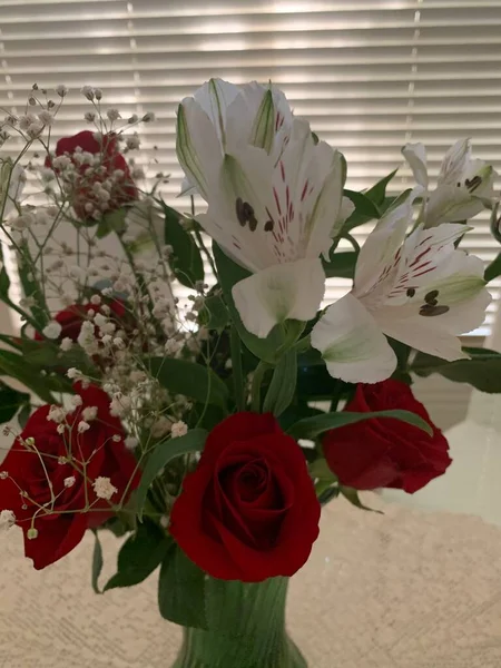 Beautiful colorful flowers and bouquets 