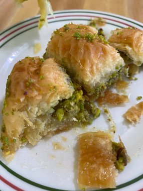 Homemade from scratch baklava