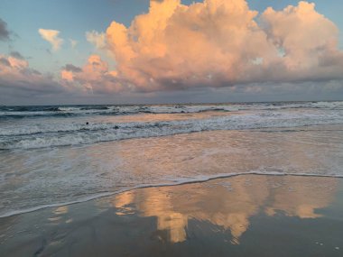 Beautiful Ocean on sunset
