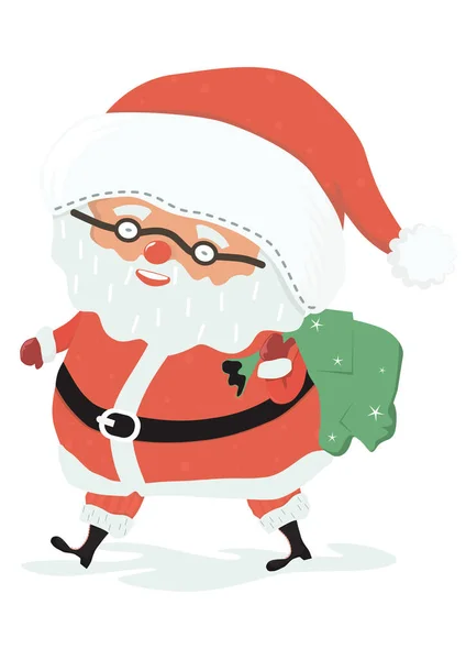 Cartoon Santa Claus Vector — Stock Vector
