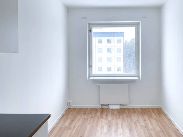 Apartamento Vazio Após Limpeza Antes Próxima Pessoa Para Emprestar Suécia Fotografias De Stock Royalty-Free
