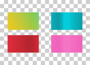Grafik web arkaplan kümesi, yatay çizgi şablonu, kapak dekor vektör çizimi .