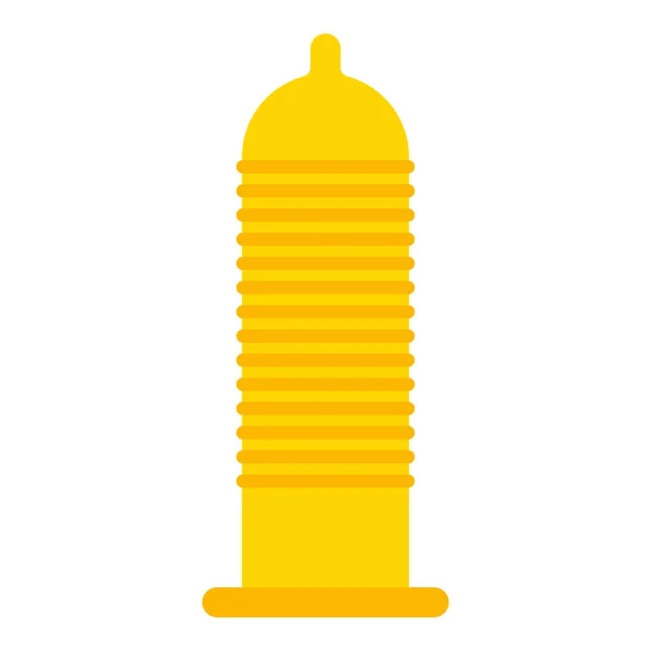 Icona Del Preservativo Simbolo Gomma Protezione Della Salute Illustrazione Vettoriale — Vettoriale Stock