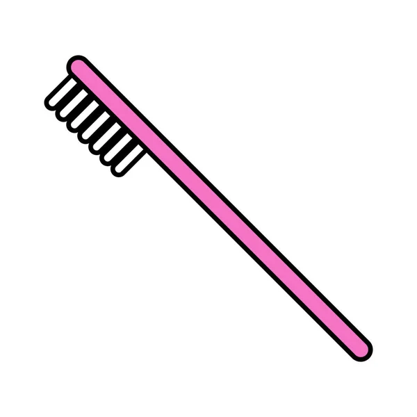 Tooth Brush Care Icon Dental Hygiene Web Sign Health Medicine — Stock vektor