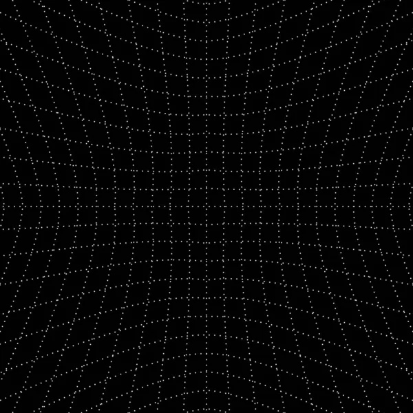 Perspective Web Line Design Geometric Visual Line Background Mesh Layout — Stockový vektor