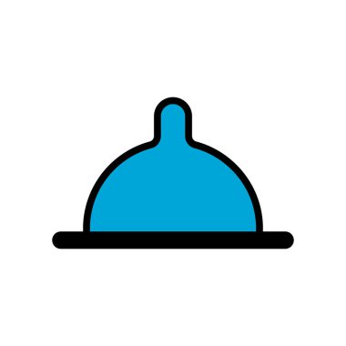 Prezervatif simgesi, sağlık koruma kauçuk sembolü, önleme ağ tasarım vektör illüstrasyonu .