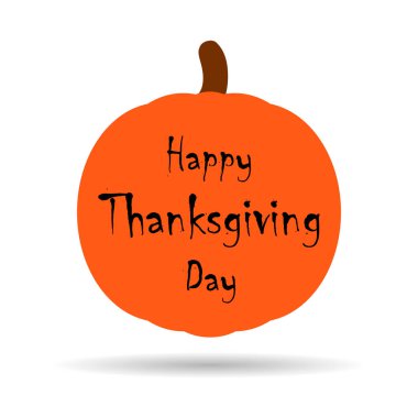 Balkabağı Cadılar Bayramı ikon vektör gölgesi. Ekim kutlaması düz silüet çizimi izole tasarım .