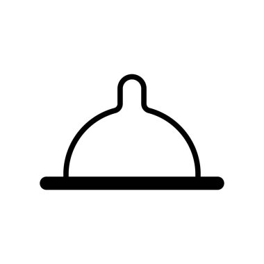 Prezervatif simgesi, sağlık koruma kauçuk sembolü, önleme ağ tasarım vektör illüstrasyonu .