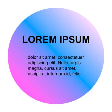 Kabarcık başlık şekli, sancak geometrik tasarım simgesi, modern çerçeve illüstrasyonu .