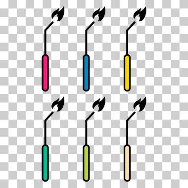 Kaynak teknolojisi simgesi, metal araç gereç sembolü, güvenli kaynak vektör çizimi .