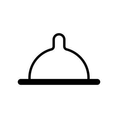 Prezervatif simgesi, sağlık koruma kauçuk sembolü, önleme ağ tasarım vektör illüstrasyonu .