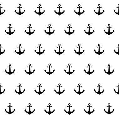 Anchor eski simge kümesi, gemi güvenlik nesnesi ögesi, vektör illüstrasyon tasarımı ağı .