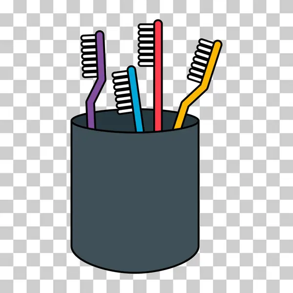 Tooth brush care icon, dental hygiene web sign, health medicine vector illustration .