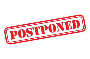 Ertelenmiş pul sembolü, etiket etiketi işaret düğmesi, metin sancak vektör illüstrasyonu .