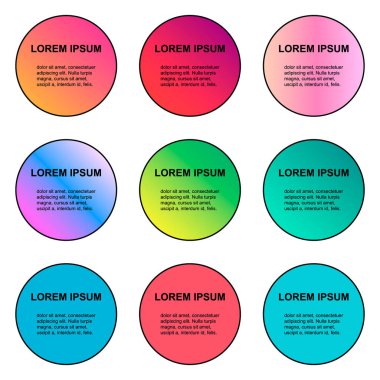 Kabarcık başlık şekli, sancak geometrik tasarımı, modern çerçeve çizimi .