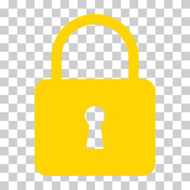 Klasik tasarım simgesini kilitle, anahtar deliği ağ düğmesi şekli, güvenli vektör çizimi .