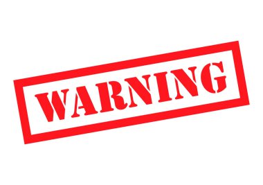 Uyarı pul sembolü, etiket etiketi işareti düğmesi, metin sancak vektör illüstrasyonu .