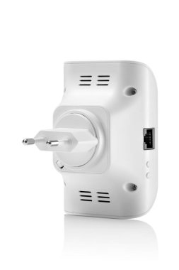 Beyaz kablosuz kablosuz sinyal yükselticisi, izole