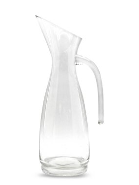 Püskürtülmüş, izole cam kavanoz.