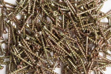 Metal, Paslanmaz Çelik Kendini Vurma Beyaz ahşap sırt vidaları