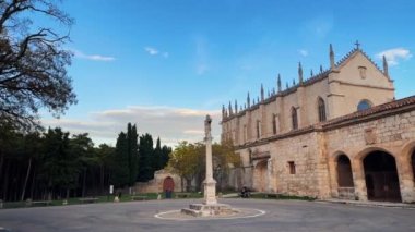 Cartuja de Miraflores Manastırı, Burgos, Castilla y Leon İspanya. Yüksek kalite 4k görüntü