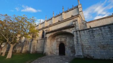 Cartuja de Miraflores Manastırı, Burgos, Castilla y Leon İspanya. Yüksek kalite 4k görüntü