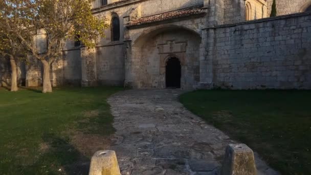 Cartuja Miraflores Kloster Burgos Castilla Leon Spanien Høj Kvalitet Optagelser – Stock-video