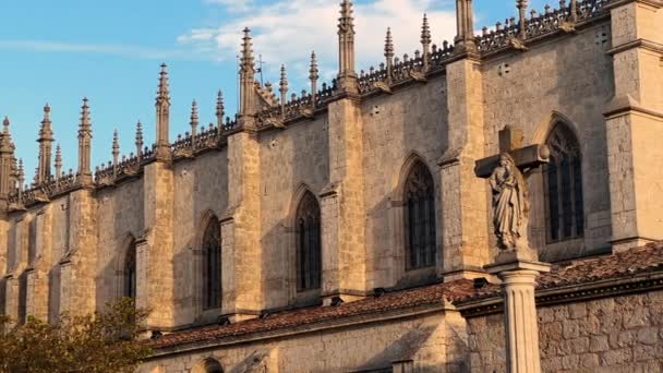 Cartuja Miraflores 수도원 Burgos Castilla Leon Spain 고품질 — 비디오